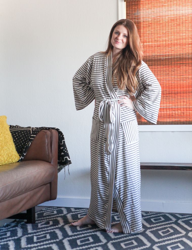 LONG COLD WEATHER ROBE true bias Bloglovin’